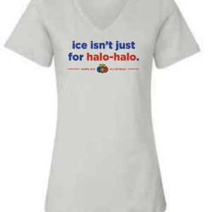 Halo-halo women's v-neck shirt